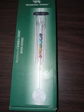 Woodstock Chakra Chime 7 Stones Wind Chime by Woodstock Percussion New in Box