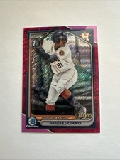 2024 Bowman Chrome Waner Luciano #BCP-208  Shimmer Refractor /199 RC)