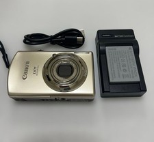 Canon IXY DIGITAL 920 IS Silver Compact Digital Camera Tested Working Japan