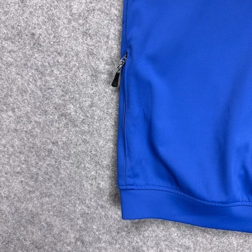Zero Restriction Mens Quarter Zip Golf Pullover Blue Performance Jacket XXL 2XL image 7