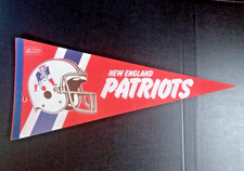 NEW ENGLAND PATRIOTS Full Sized 12X30 Football TEAM Pennant *FREE SHIPPING*