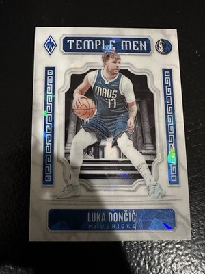 Panini 2023-24 Phoenix Luka Dončić white ice Temple Men #13 Mavericks 022/125