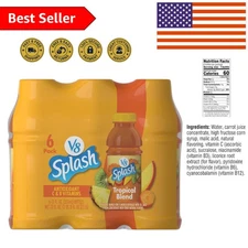 Family-Friendly Tropical Blend Beverage 6 Pack - Gluten Free & Refreshing