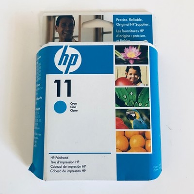 7/2008 Genuine HP 11 Cyan Printhead C4811A OEM Sealed Box OEM