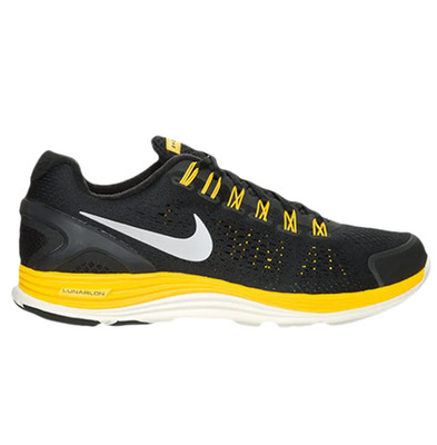 N I K E  Lance Armstrong Livestrong Lunarglide 4 Black Marigold White 11.5 US