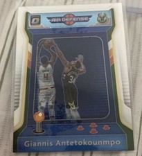 Panini Donruss Optic Air Defense Giannis Antetokounmpo #1 Bucks Basketball