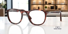PERSOL PO3143V 24 Rectangle Havana Demo Lens 49 mm Men's Eyeglasses