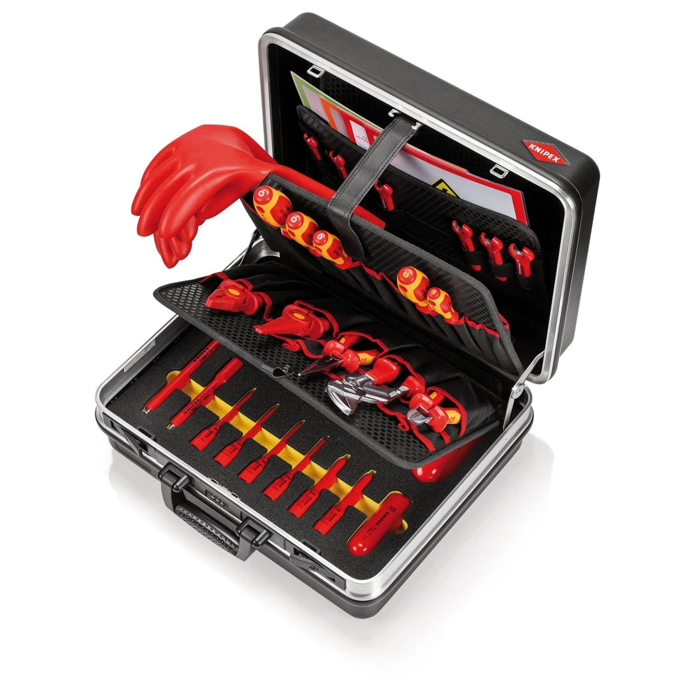 KNIPEX Estuche de Herramientas para Vehículos Eléctricos VDE Probado Kit Básico de Movilidad Eléctrica 00 21 05 Foto 2 de 2