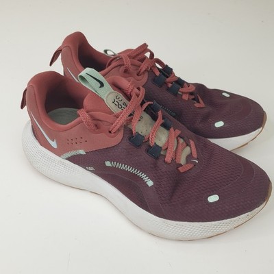Nike React Escape Run 2 Sneaker Damen UK 4 Rot Running DJ9976 EU 37,5