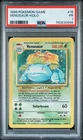 1999 POKEMON BASE SET UNLIMITED #15 VENUSAUR-HOLO PSA 1
