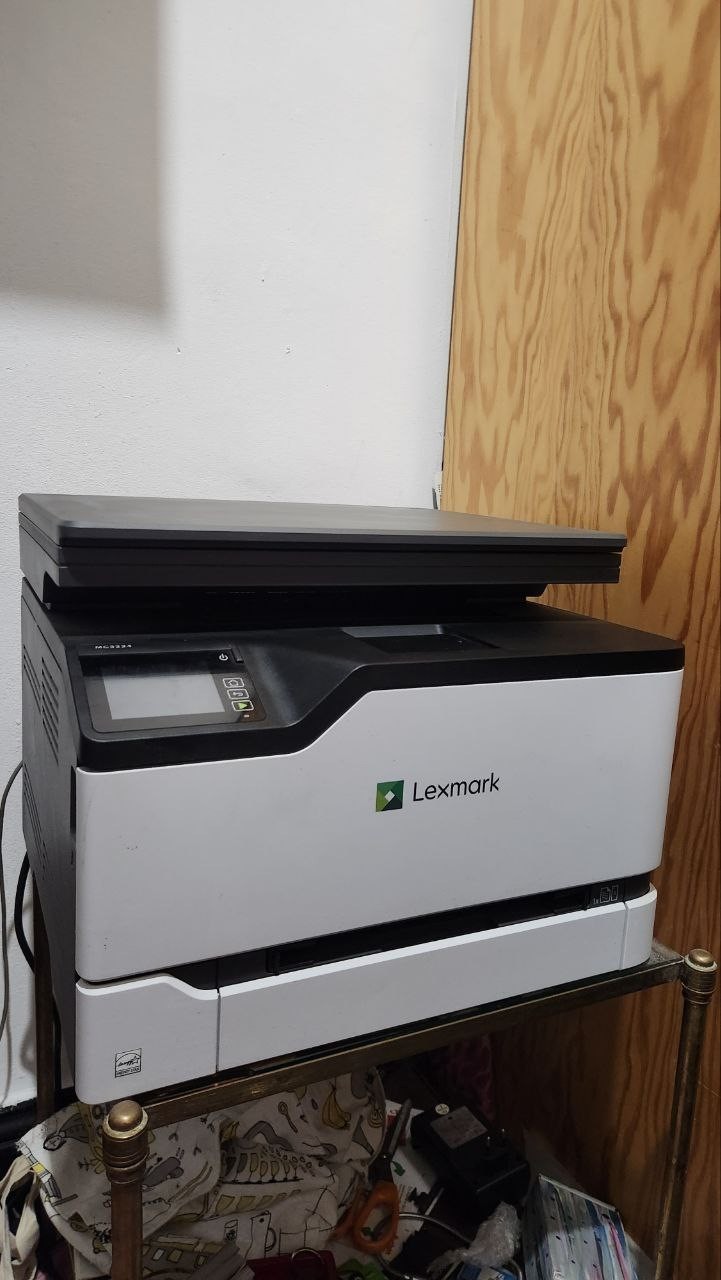 Lexmark MC3224dwe Imprimante Laser Couleur WiFi pour Éviter le Gaspillage de Papier et Temps