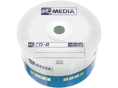 023942692010 CD-R My Media 700MB Wrap (50 spindle) Verbatim