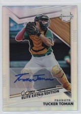 2022 Panini Elite Extra Edition 16/25 Tucker Toman #77 Auto 15zu