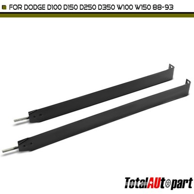 2x Fuel Gas Diesel Tank Straps for Dodge D/ W100 150 250 350 1988-1993 3733835