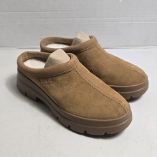 KOOLABURRA By UGG Neerie Faux Fur Lining Lug Clogs Slip-On Shoes Women's SZ 9