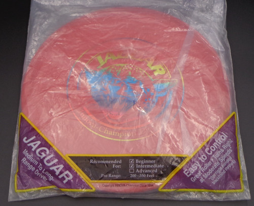 1991 Innova DX Jaguar Rare Vintage Red Rainbow Foil OOP 172g w/ Retail Bag
