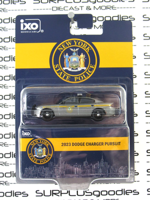 2026 IXO America 1:64 New York State Police Trooper 2023 DODGE
