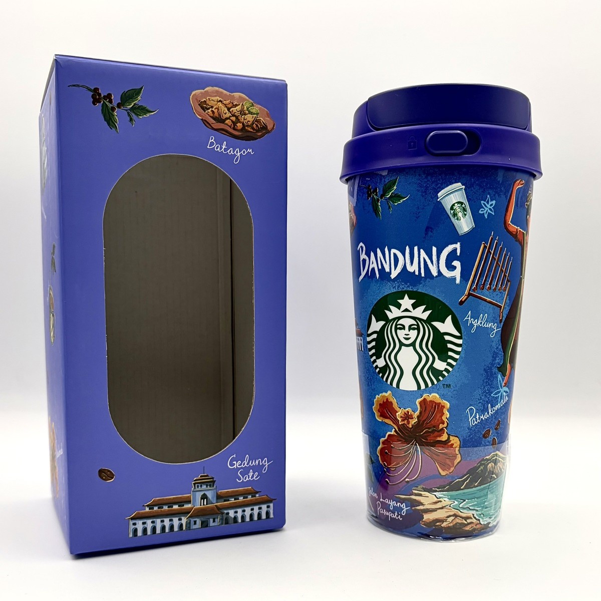 Starbucks City Collection Travel Tumbler - Bandung Indonesia