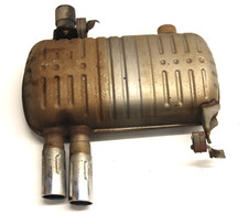 BMW OEM E90 E91 06-07 rear muffler dual tip exhaust silencer 7534341