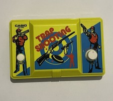 Lcd game Casio " Trap Shooting " Handheld game