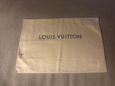 Louis Vuitton 15in x 10.5in Medium Dust Bag latest envelope Style Authentic