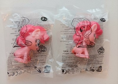 2 New Sealed My Little Pony Burger King Kids Meal Toys 2026 Hasbro Pinkie Pie