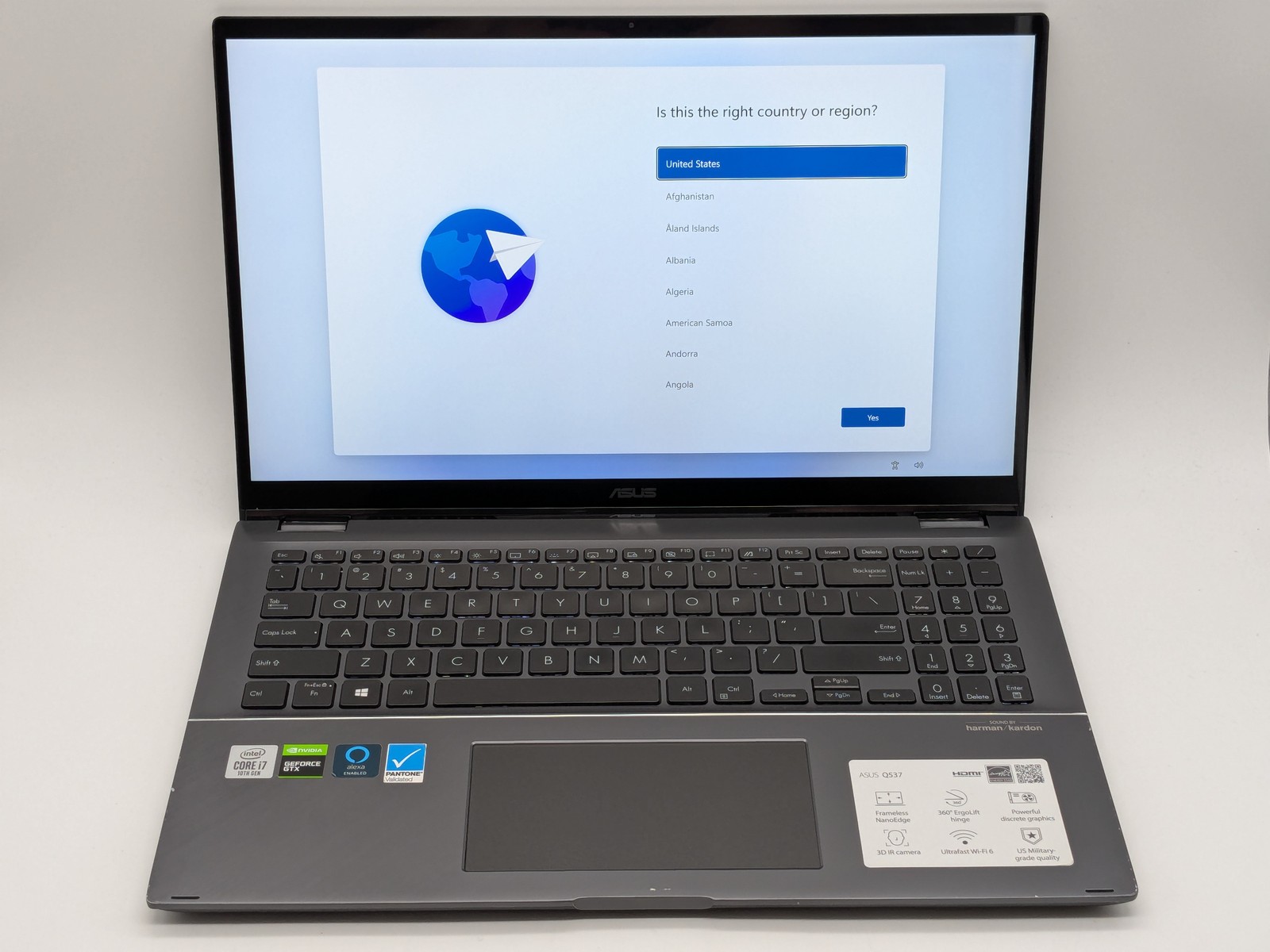 ASUS ZenBook Flip Q537 (UX563FD), 15-Inch Laptop, with Intel Core i7 10th Gen., Windows 11 Home