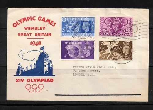 New ListingGreat Britain  1948 King George Olympic FDC