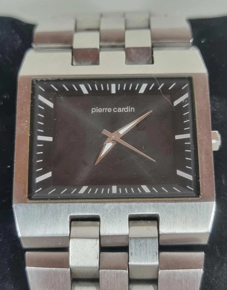 Mens Pierre Cardin Stainless Steel Watch With Box And Booklet 21cm - image 2 of 4