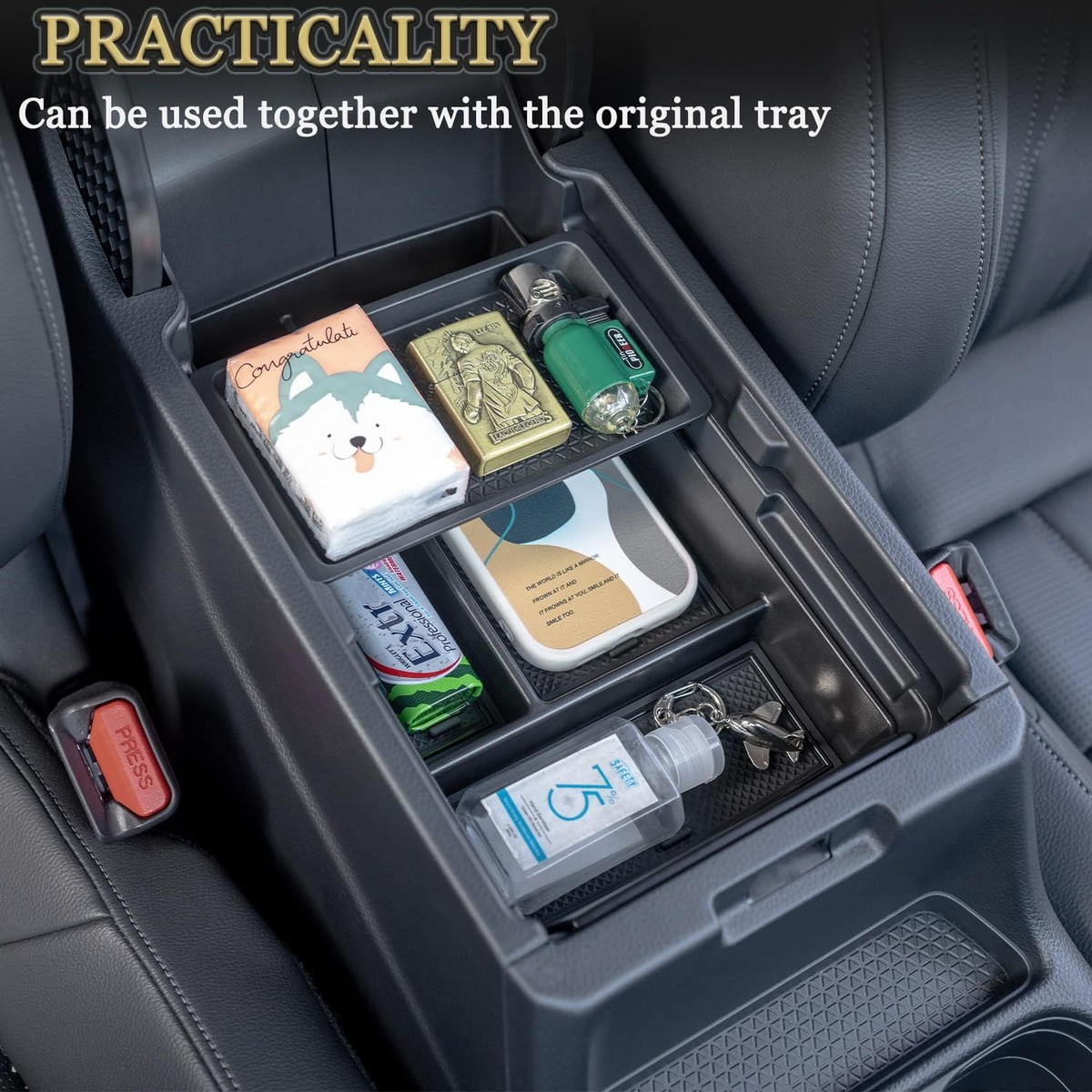2023-2026 Honda CR-V Console Organizer Set - Armrest Tray