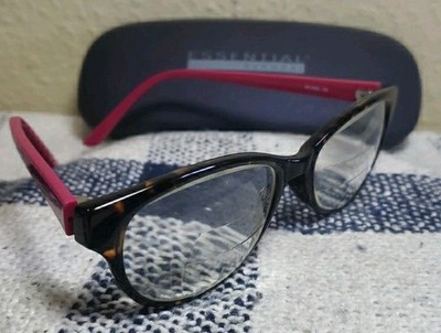 Essential Eyewear EN4006 Eyeglass Frames Tortoise Pink 51-17-135 With Case 