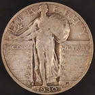 1930 S STANDING LIBERTY QUARTER FROM AN OLD COLLECTION | LOT BB-144