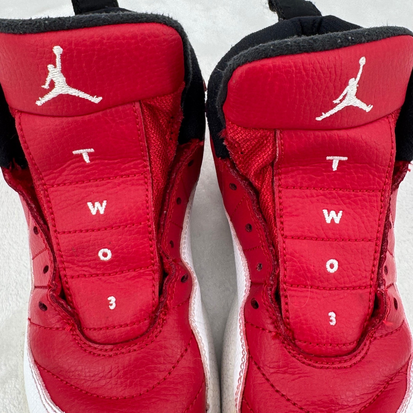 Air Jordan 12 Retro 'Gym Red' Youth Toddler Sneakers Size 12C Nike Jumpman thumbnail 5