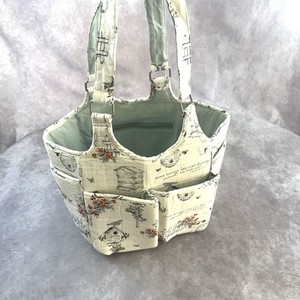 Hobby Lobby Tote Bag Crafts Yarn Words are Like Honey Birds Bees Biblical Verse