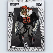 2025 Bo Jackson Battle Arena Alpha Update Snowbear Headlines Battle Foil HBF-32