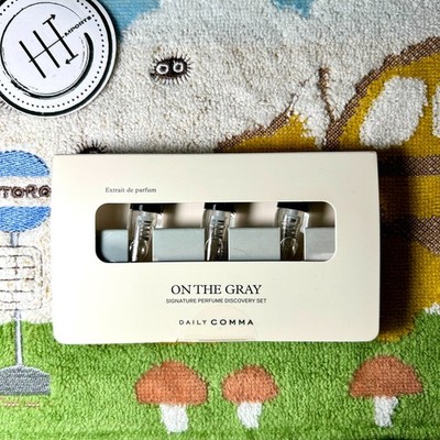 On The Gray Eu De Parfum Set 3x3mL Portable Size Made in Korea Daily Comma