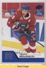 2020-21 Upper Deck AHL Blue Yannick Veilleux #42 READ z6b