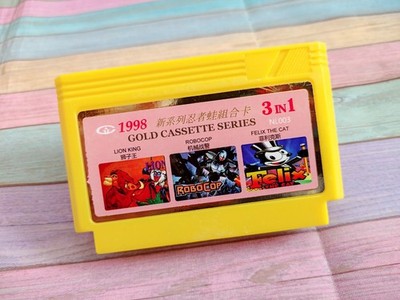 Felix / Lion king / RoboCop cartridge dendy 8 bit 