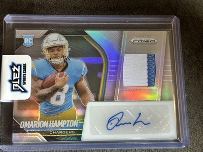2025 Panini Prizm - OMARION HAMPTON - Rookie Patch Autograph /99