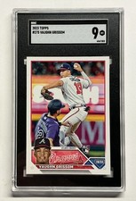 2023 Topps #275 Vaughn Grissom RC SGC 9 MT