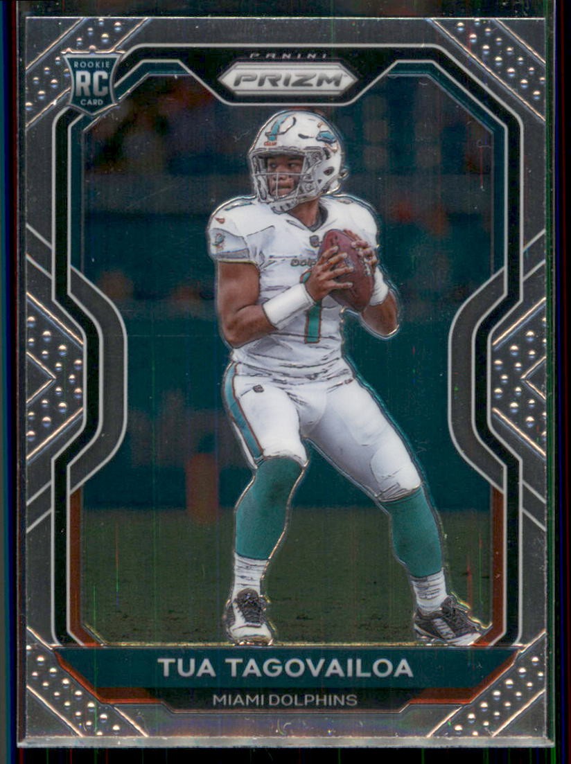 2020 Panini Prizm Tua Tagovailoa RC #339 Miami Dolphins