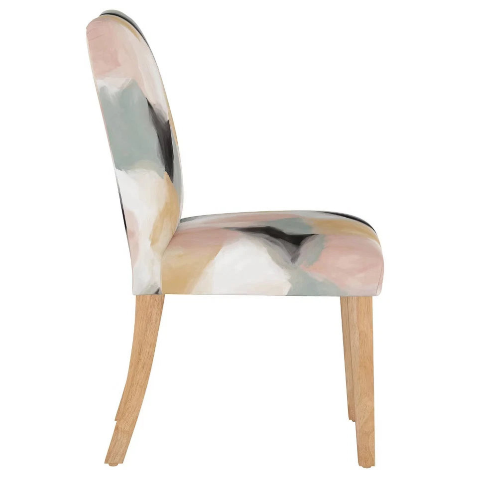 Skyline Furniture Hendrix Dining Chair in Abstract Cloud: Modern Bohemian - Image 3 of 4