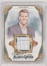 2022 Topps Allen & Ginter Relics B Scott Hanson #AGRB-SH 02d2