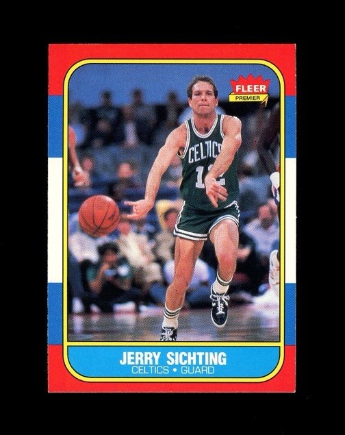 1986-87 Fleer Premier #101 JERRY SICHTING! Boston Celtics SEE!