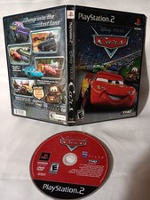 Disney Cars Black Label PS2 Playstation 2 CIB Tested Video Game