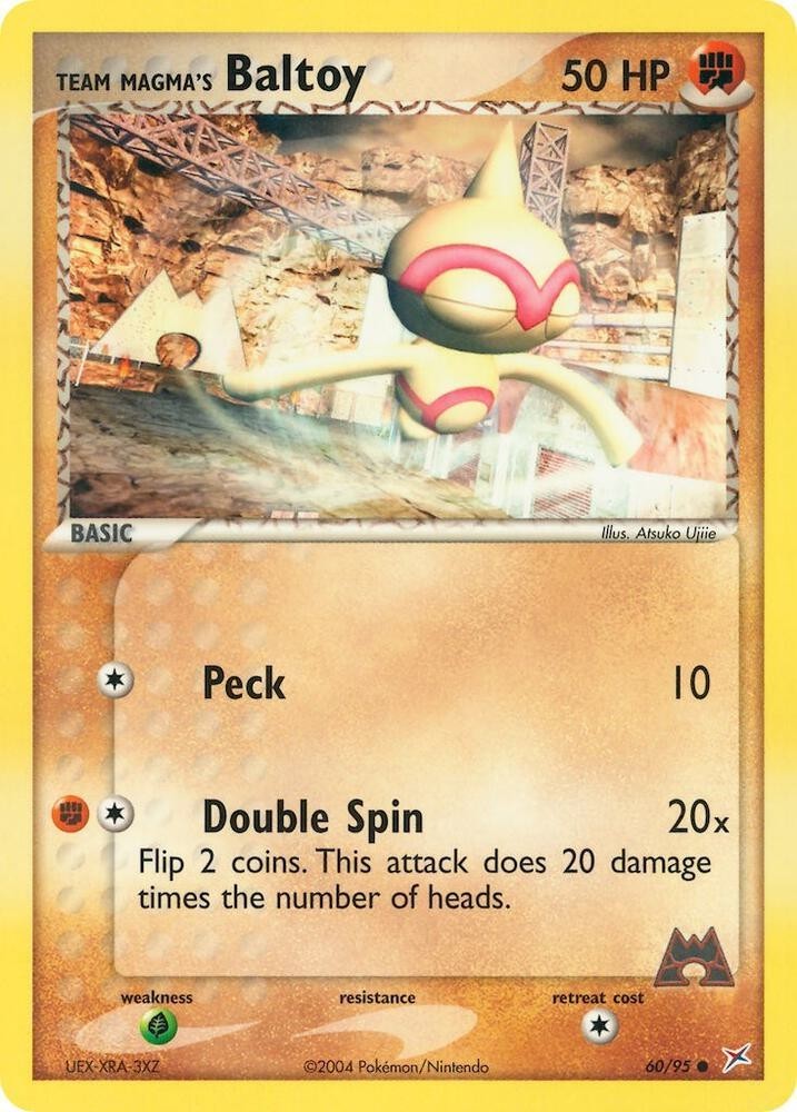 Pokemon Trading Card ex Team Magma vs Team Aqua: Choose Your Card