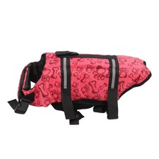 ﹣Dog Life Jacket Comfortable Adjustable High Visibility High Flotation Pet Life