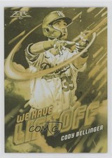 2021 Topps Fire We Have Liftoff Gold Minted Cody Bellinger #WHL-9 0f72