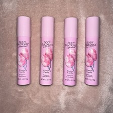 4pk Body Fantasies signature Cotton Candy Fragrance Body Spray Net Wt 0.5 Oz/15g