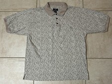 Vintage 90  s Givenchy Activewear Short Sleeve Polo Shirt Tropical Size XL